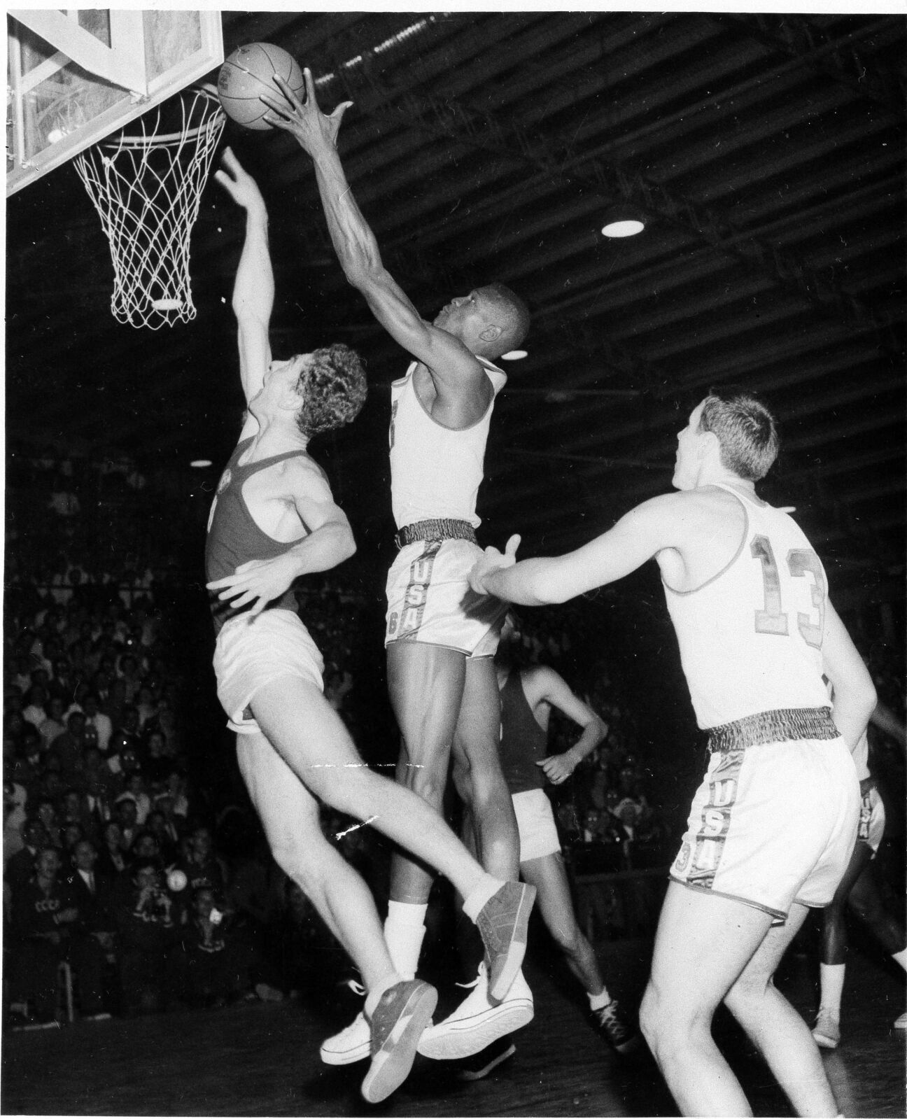 1956: US men's basketball team beats Soviet Union to win Olympic gold in Melbourne